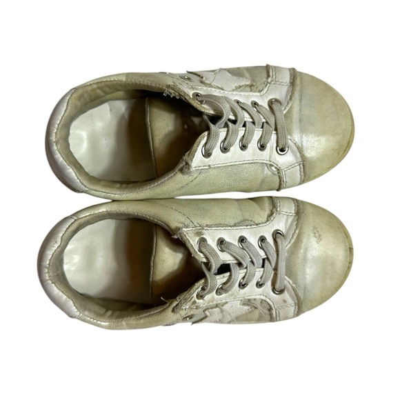 Mia Lil Sparklee Sneaker in White Size 9M Toddler Girl - Picture 5 of 6